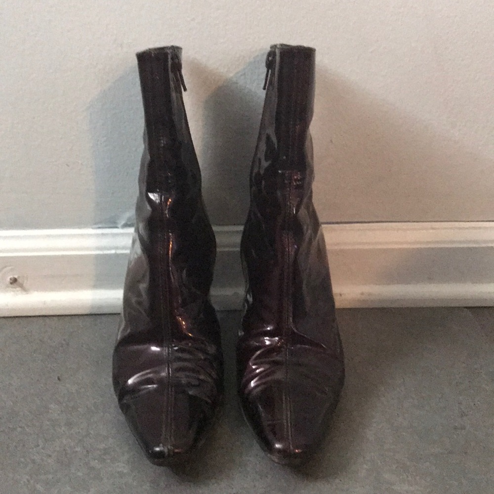 Burgundy Boots by Stuart Weitzman